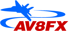 AV8FX Airshow Pyrotechnics logo